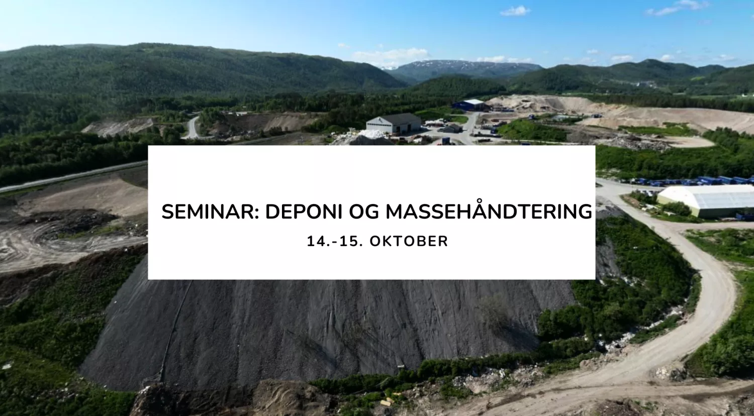 Seminar: Deponi og massehåndtering